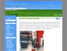 Tablet Screenshot of kozelzahradnikem.info